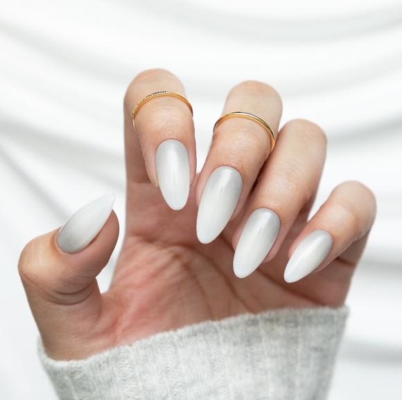 🔥 Smoke, Handmade Nail Set - Picture 2 of 16